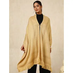 Soch Women Woven Design Acrylic Shawl-picture-26