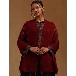 Soch Women Woven Design Acrylic Shawl-picture-39