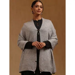 Soch Women Woven Design Acrylic Shawl-picture-38