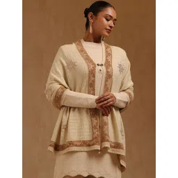 Soch Women Woven Design Acrylic Shawl-picture-24