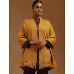 Soch Women Woven Design Acrylic Shawl-picture-31