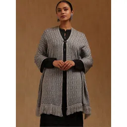 Soch Women Woven Design Acrylic Shawl-picture-34