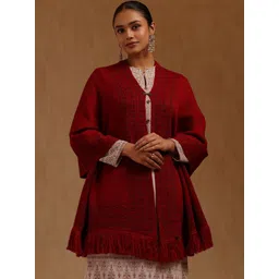 Soch Women Woven Design Acrylic Shawl-picture-34