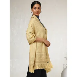 Soch Women Woven Design Acrylic Shawl image 4