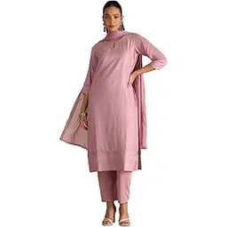 soch Womens Art Silk Embroidered Suit Set With Sequins-picture-30