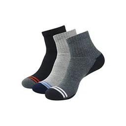 socksxpress Balenzia Men Pack Of 3 Patterned Ankle-Length Sports Socks-picture-28
