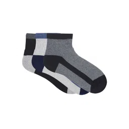 socksxpress Balenzia Men Pack Of 3 Patterned Ankle Sports Socks-picture-27