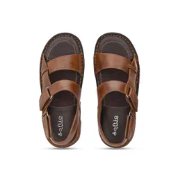 SOFTIO Men Brown Comfort Sandals-picture-36