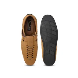 SOFTIO Men Textured Leather Shoe-Style Sandals image 5