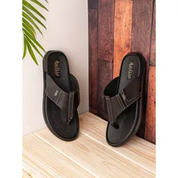 SOFTIO Men Textured Open Toe Comfort Sandals image 1