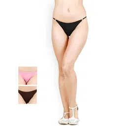Softrose Pack of 3 Women Bikini Briefs RB5001BCP-picture-35