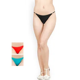 Softrose Pack of 3 Women Bikini Briefs RB5001BRRG-picture-23