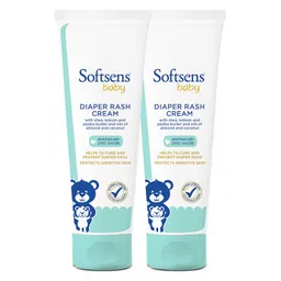 Softsens Baby Natural Diaper Rash Cream Enriched With Aloe Vera Juice and Shea Butter Pack of 2 - 50 g Each-image-25