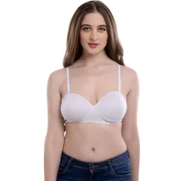 softskin Pack of 3 Women T-Shirt Lightly Padded Bra image 3