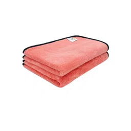 Softspun Microfiber Peach 2 Pieces 300 GSM Super Soft Bath Towels-picture-25