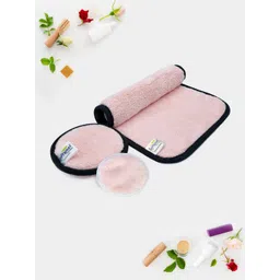 Softspun Microfiber Women Makeup Removal Pads image 1