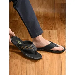 SOFTY VEGEN Men Black Comfort Sandals-picture-11