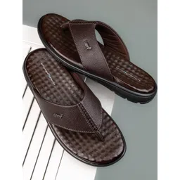 SOFTY VEGEN Men Brown memory Foam Comfort Sandals-picture-40