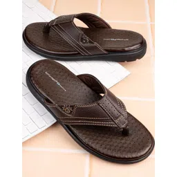 SOFTY VEGEN Men Brown memory Foam Comfort Sandals-picture-17