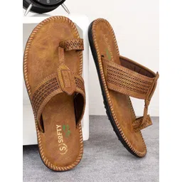 SOFTY VEGEN Men Ethnic Comfort Sandals-picture-35