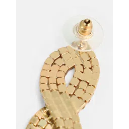 SOHI Contemporary Silver Plated Designer Stone Party Drop Earring-picture-21