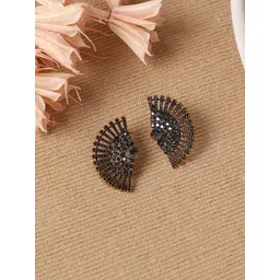 SOHI Contemporary Studs Earrings-picture-41