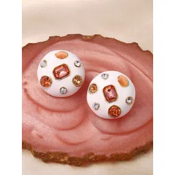 SOHI Contemporary Studs Earrings-picture-16