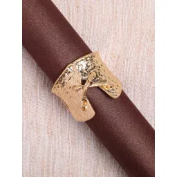 SOHI Dented Tie-Up Statement Bracelet For Women-picture-20