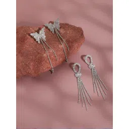Sohi Fashionable Duo Glamorous Earrings-picture-38