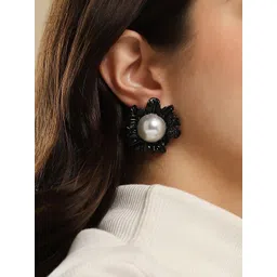 SOHI Floral Studs Earrings-picture-19