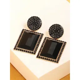 Sohi Gold Plated Designer Stone Party Drop Earrings-picture-32