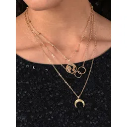 SOHI Gold-Plated Layered Chain-picture-35