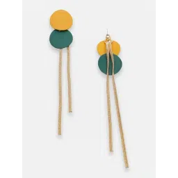 Sohi Gold Plated Party Designer Dangler Earrings-picture-31