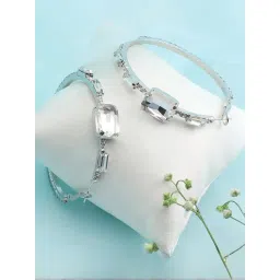 Sohi Gold Plated Party Designer Stone Drop Earrings-picture-27