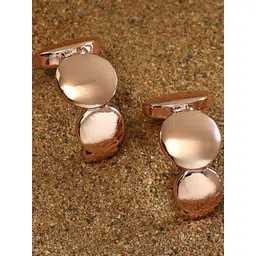SOHI Rose Gold-Plated Orb Hoop Earrings-picture-36
