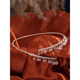 SOHI Silver Designer Stone Necklace-picture-17