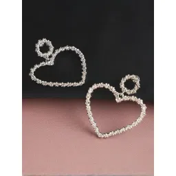 Sohi Silver Plated Designer Casual Drop Earrings-picture-17