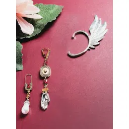 Sohi Unmatched Allure Exquisite Earrings-picture-26