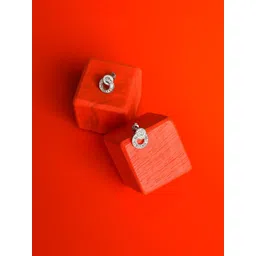 SOHI Women Silver-Plated Designer Stone Circular Studs Earrings-picture-23