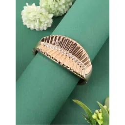 Sohi Women's Leaflet Bracelet - Gold-picture-18