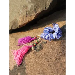 Soho Boho Studio Women Beaded & Tassel Ponytail Holders-picture-15