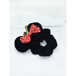 Soho Boho Studio Women Black & Red Disney Ponytail Holder-image-18