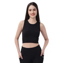 Soie Black Crop Top-picture-42