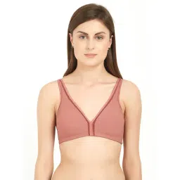 Soie Cinnamon Non Wired Non Padded Half Coverage T-Shirt Bra-picture-19