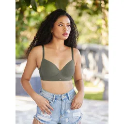 Soie Full Coverage Padded Non Wired T-shirt Bra-picture-42