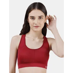 Soie Full Coverage Removable Padding Workout Bra With All Day Comfort-picture-21