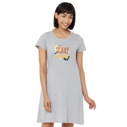 Soie Grey Printed T-Shirt-picture-34