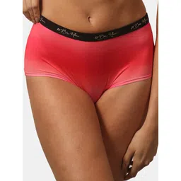 Soie High-Rise Brand Logo Details Boy Shorts Briefs-picture-27