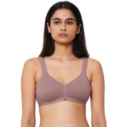 Soie Mauve Non Wired Non Padded Full Coverage Bra-picture-18