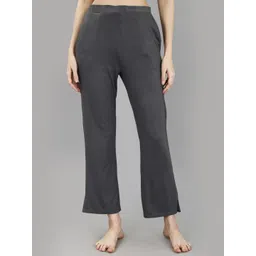 Soie Mid-Rise Ankle-Length Flared Lounge Pants-picture-31